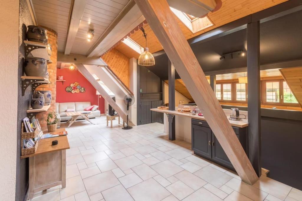 Le Kelsch, Loft Duplex 130M2 Avec Sauna, Proche Vignoble Марльонайм Екстериор снимка