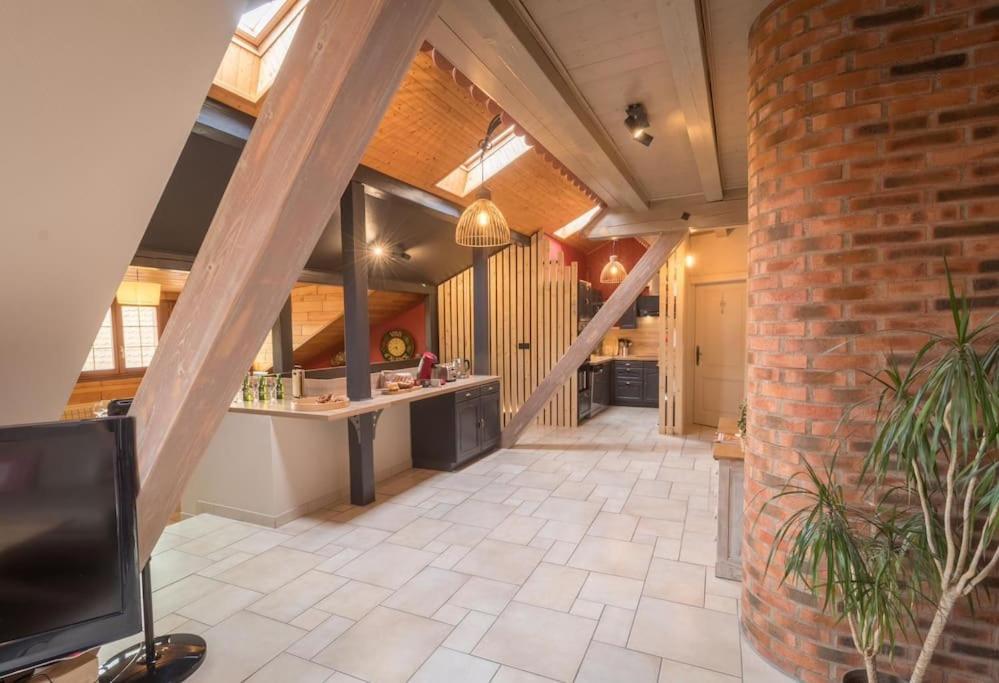 Le Kelsch, Loft Duplex 130M2 Avec Sauna, Proche Vignoble Марльонайм Екстериор снимка